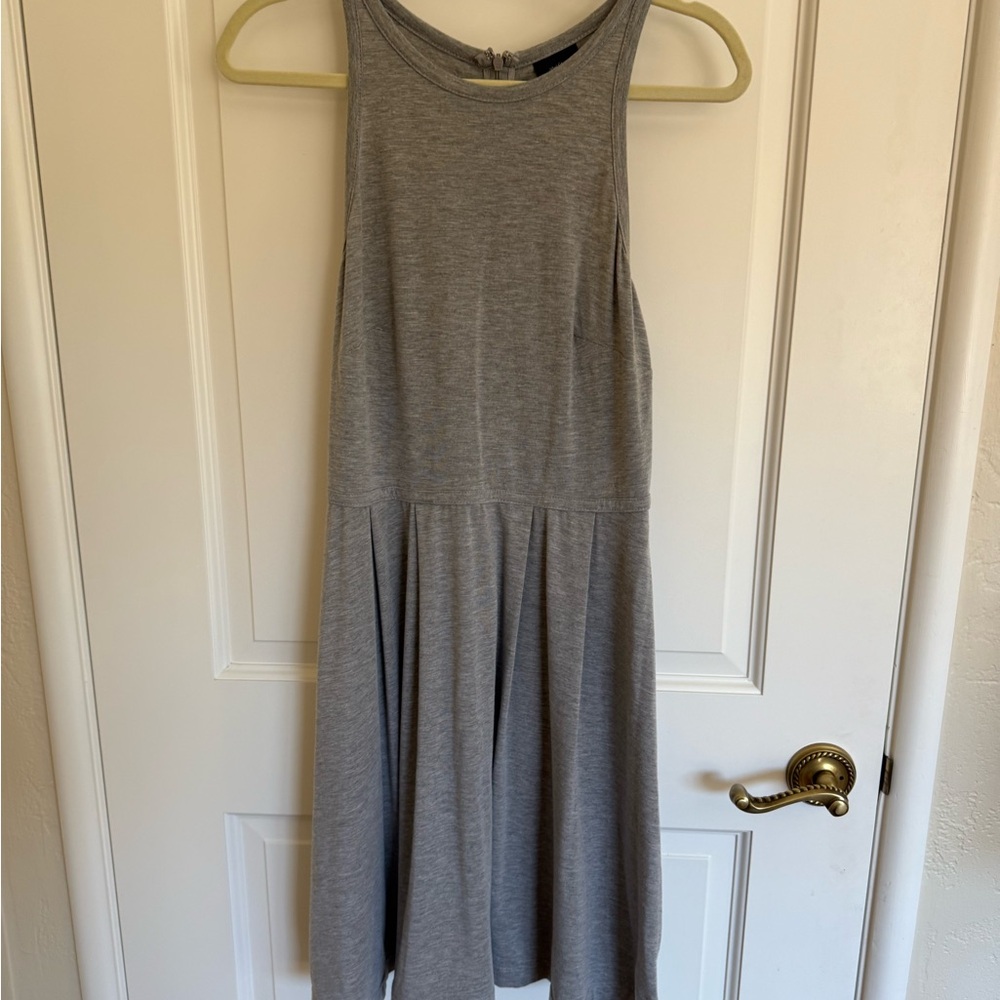 Gray Sleeveless Women's Dress